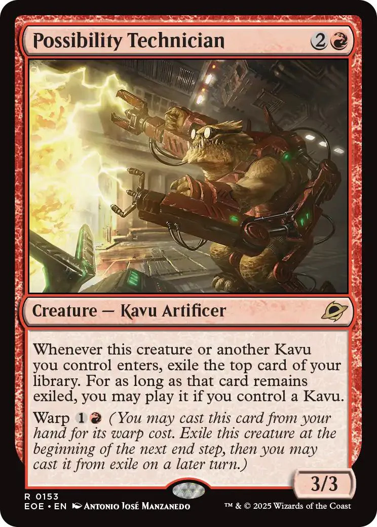 Possibility Technician [153] [Edge of Eternities] [Non-Foil]