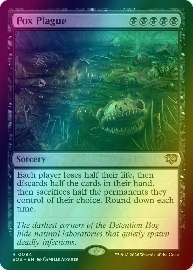 Pox Plague [94] [Secrets of Strixhaven] [Foil]