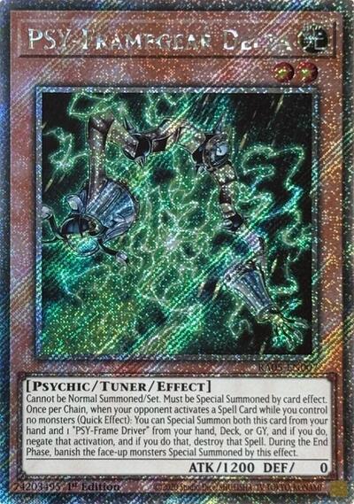 PSY-Framegear Delta - RA05-EN007 - Platinum Secret Rare - 1st Edition