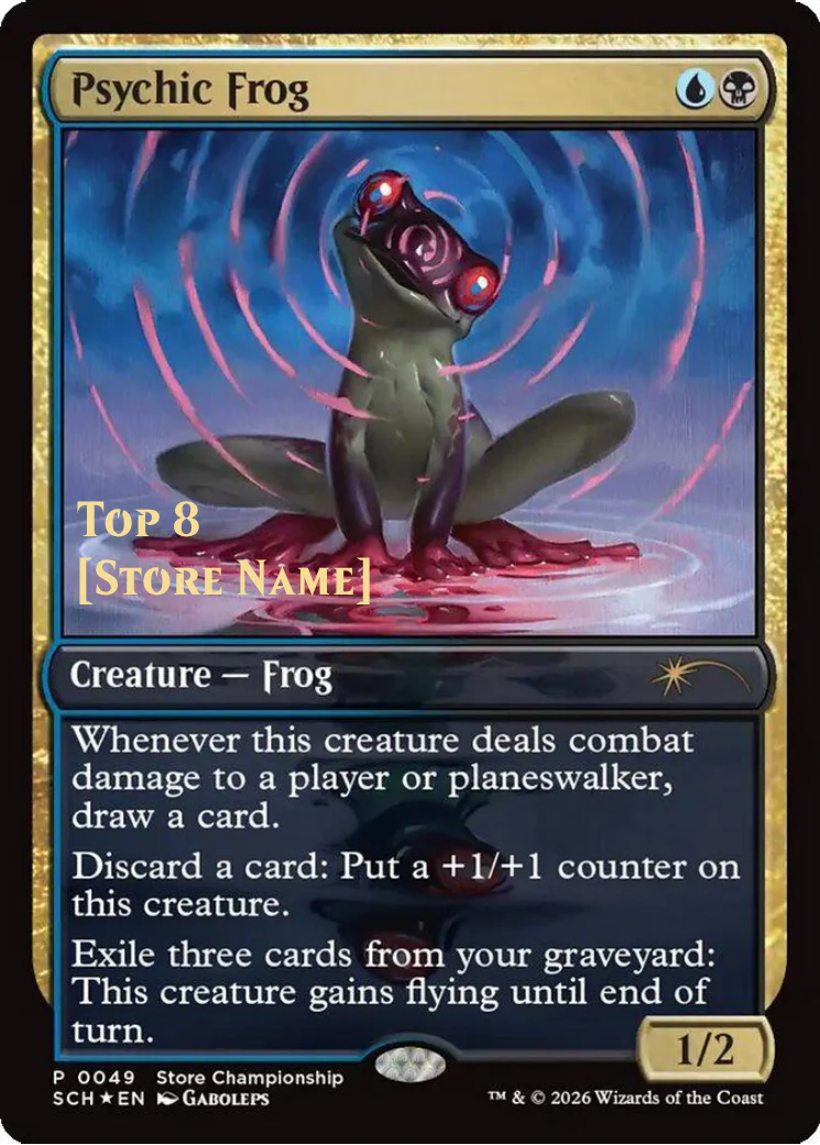 Psychic Frog [49] [Stamped] [Store Championships] [Non-Foil]