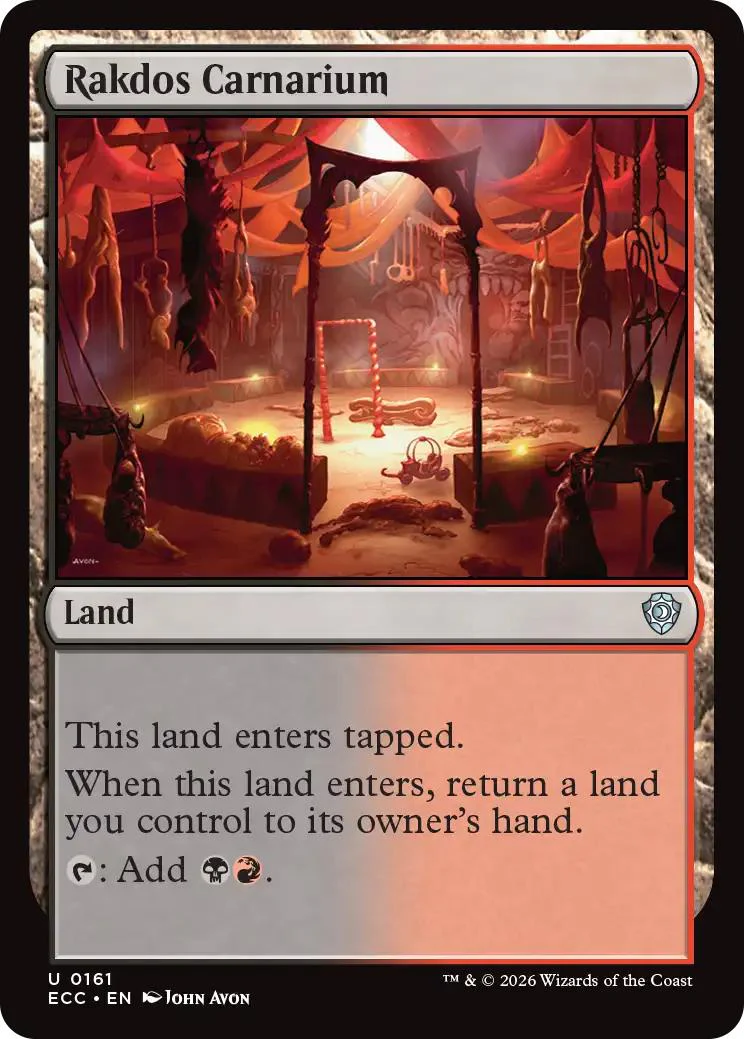Rakdos Carnarium [161] [Lorwyn Eclipsed: Commander] [Non-Foil]