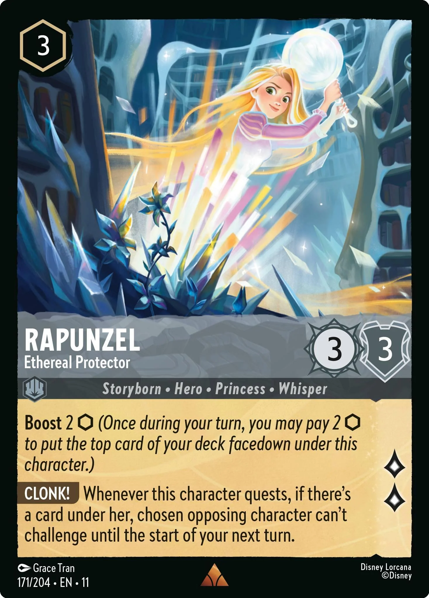 Rapunzel - Ethereal Protector - 171/204 [Winterspell] [Non-Foil]