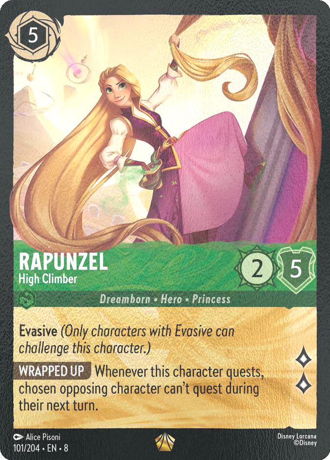 Rapunzel - High Climber - 101/204 [Reign of Jafar] [Cold Foil]