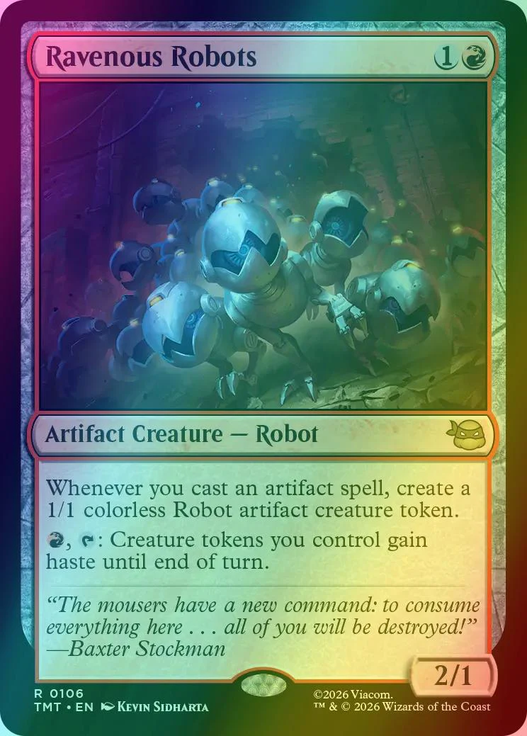 Ravenous Robots [106] [Teenage Mutant Ninja Turtles] [Foil]