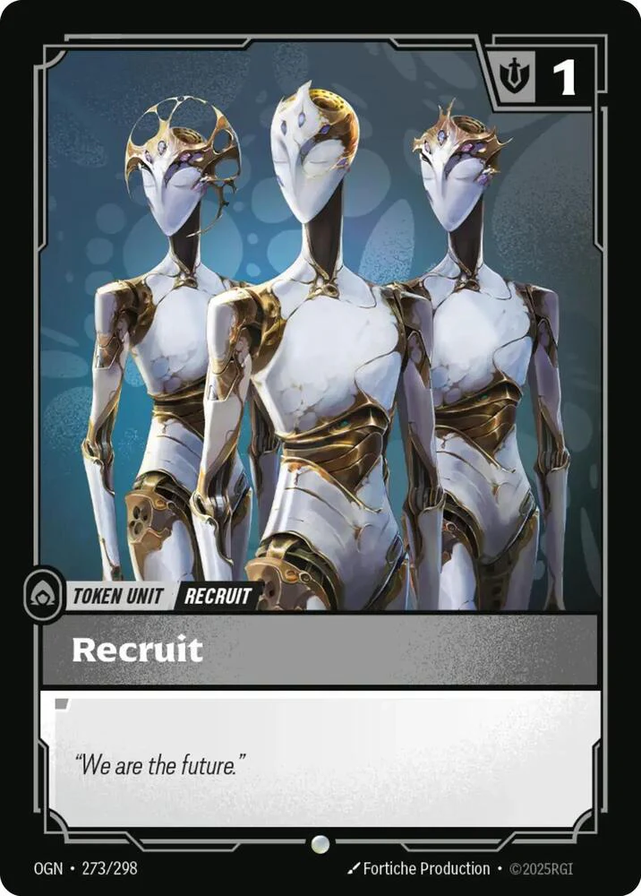 Recruit // Buff - 273/298 [Origins] [Non-Foil]