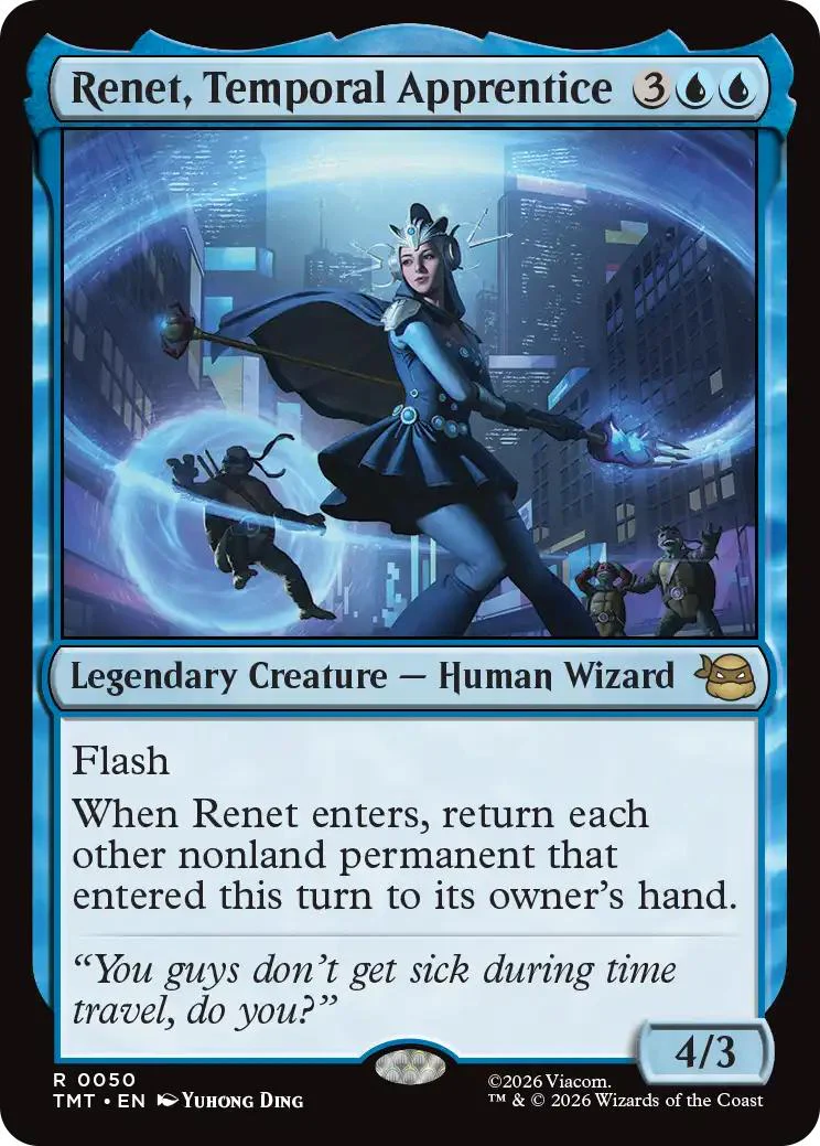 Renet, Temporal Apprentice [50] [Teenage Mutant Ninja Turtles] [Non-Foil]