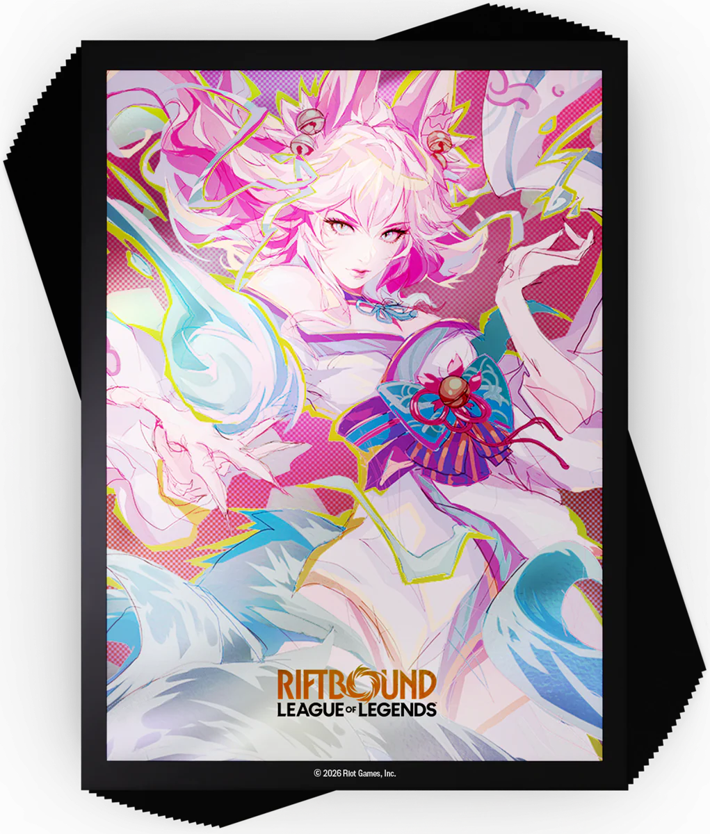 Riftbound: League of Legends TCG Art Sleeves - Standard Size - 100ct - Spirit Blossom Ahri