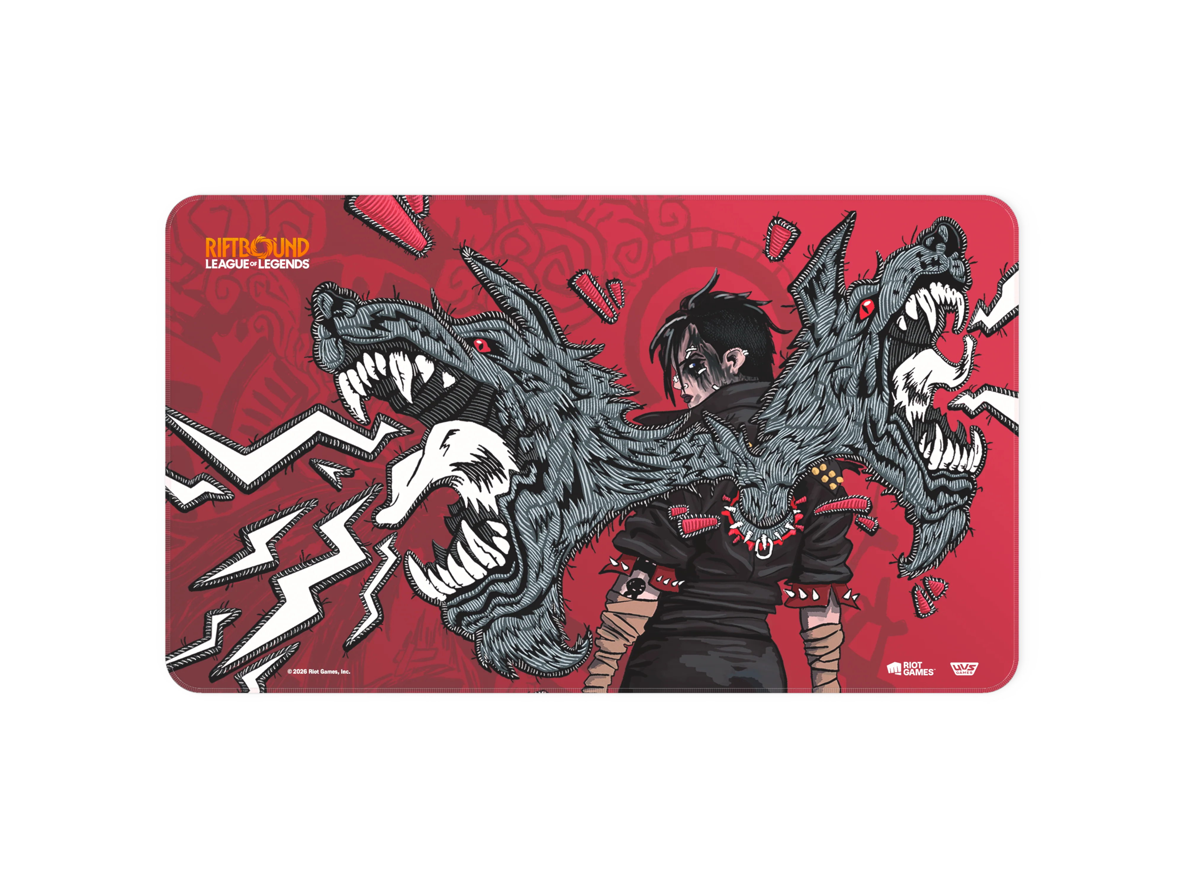 Riftbound: League of Legends TCG Playmat - Unleashed - Vi, Piltover Enforcer