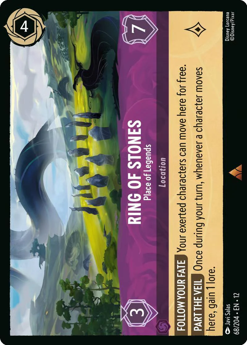 Ring of Stones - Place of Legends - 68/204 [Wilds Unknown] [Non-Foil]