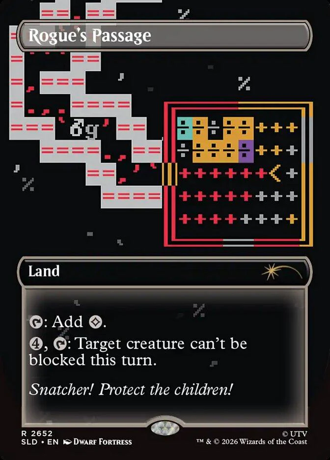 Rogue's Passage [2652] [Borderless] [Dwarf Fortress] [Secret Lair Drop] [Non-Foil]