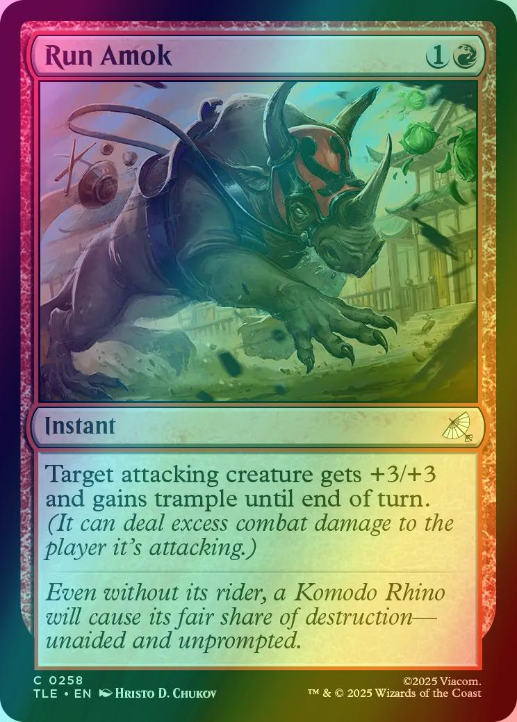 Run Amok [258] [Avatar: The Last Airbender Eternal] [Foil]