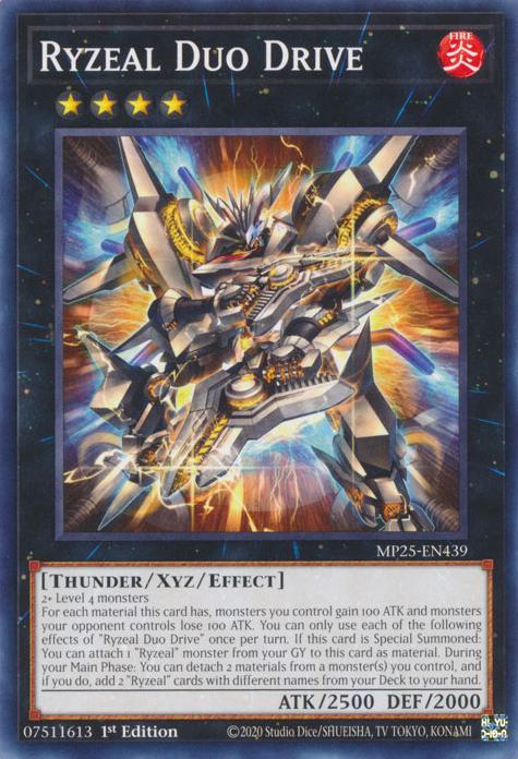 Ryzeal Duo Drive - MP25-EN439 - Common - 1st Edition