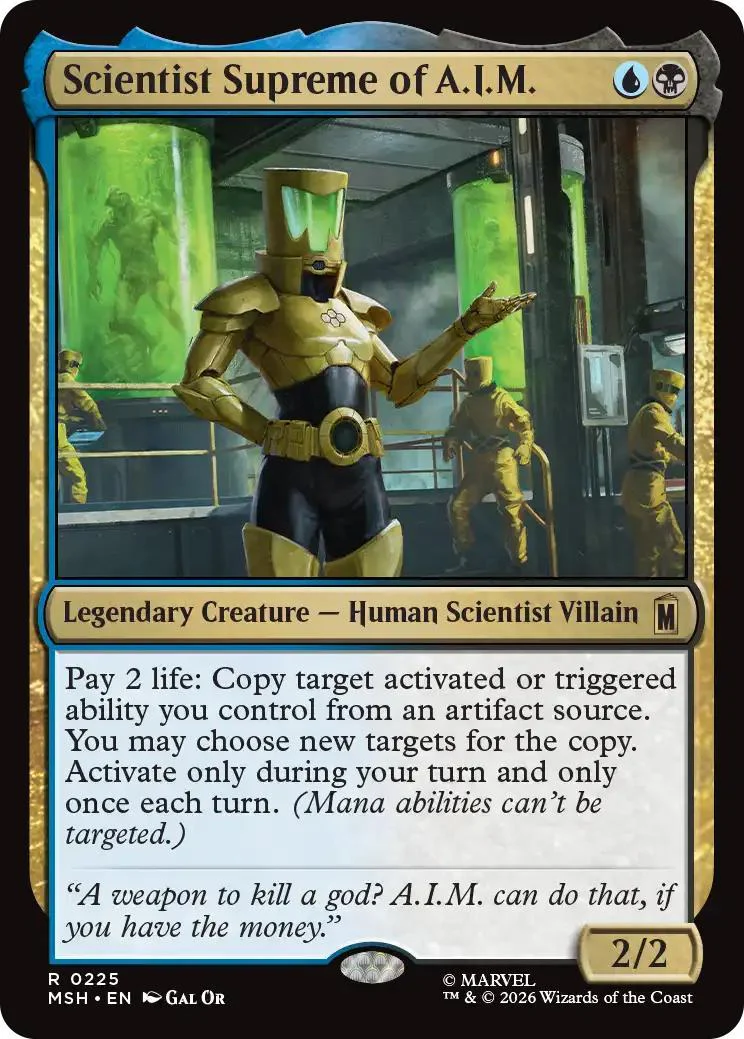 Scientist Supreme of A.I.M. [225] [Marvel Super Heroes] [Non-Foil]