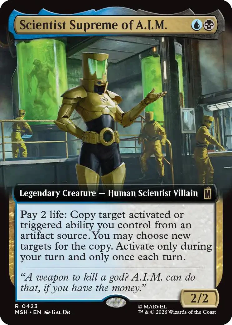 Scientist Supreme of A.I.M. [423] [Extended Art] [Marvel Super Heroes] [Non-Foil]