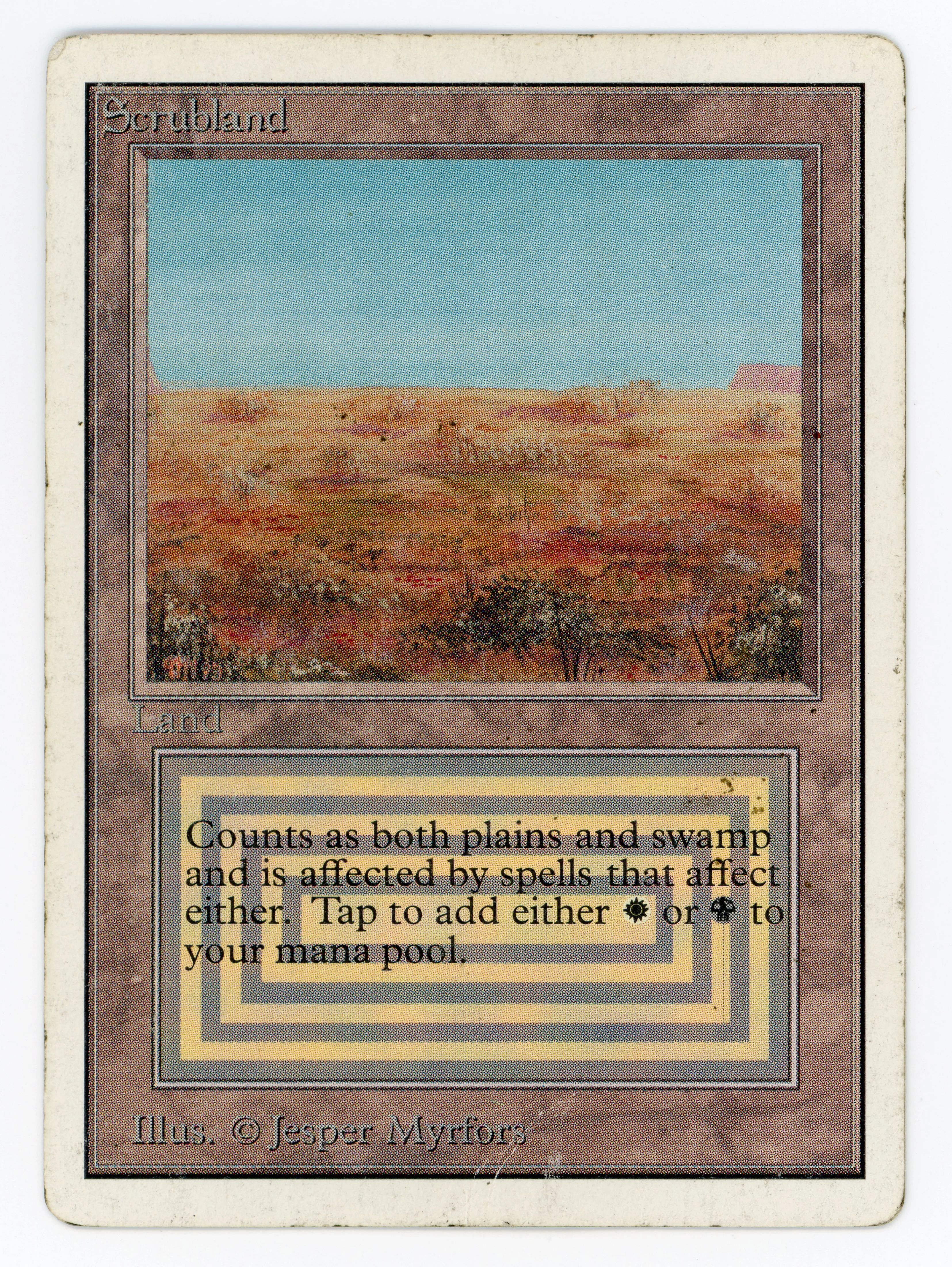 Scrubland — Damaged — ID 16189