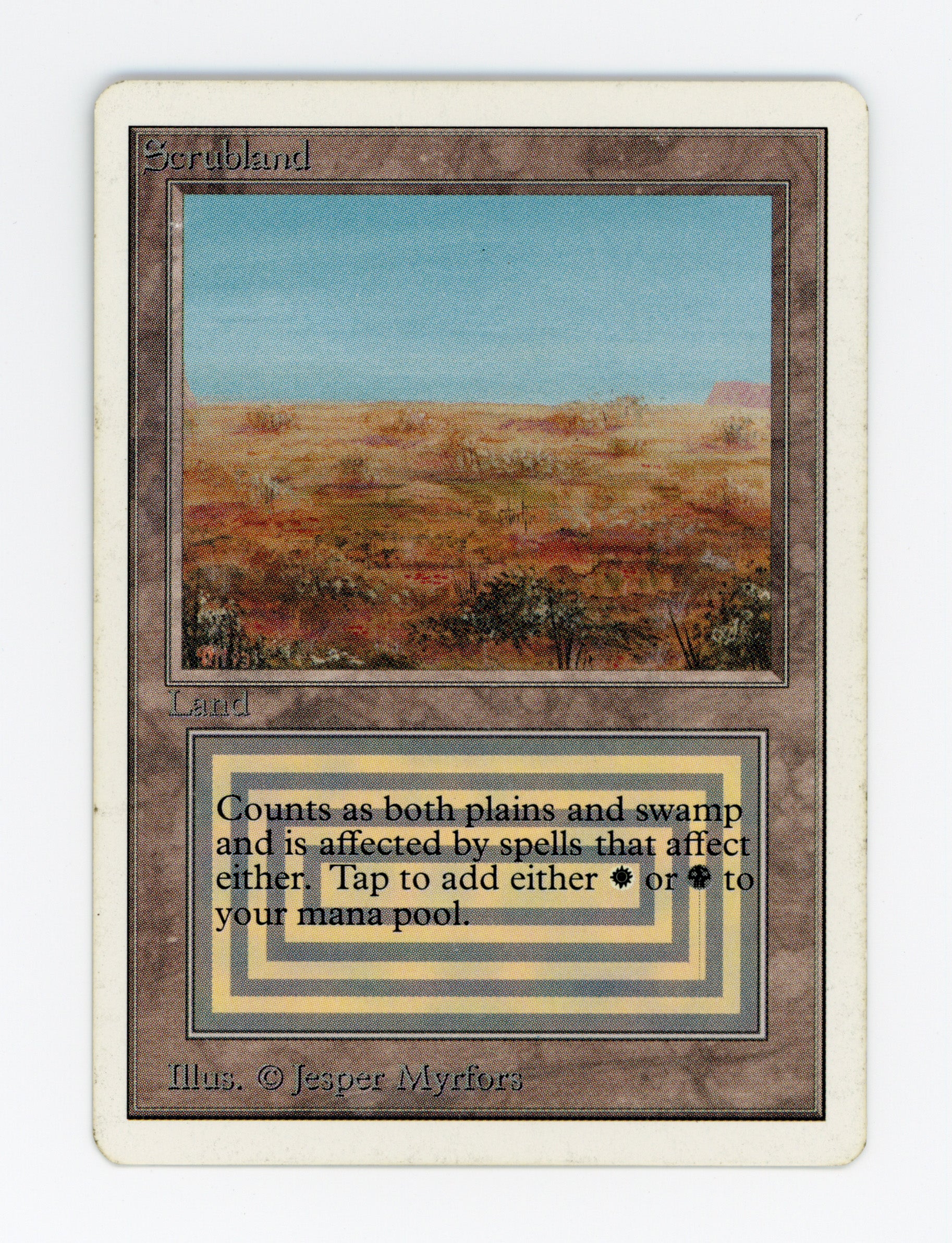 Scrubland — ID 16949