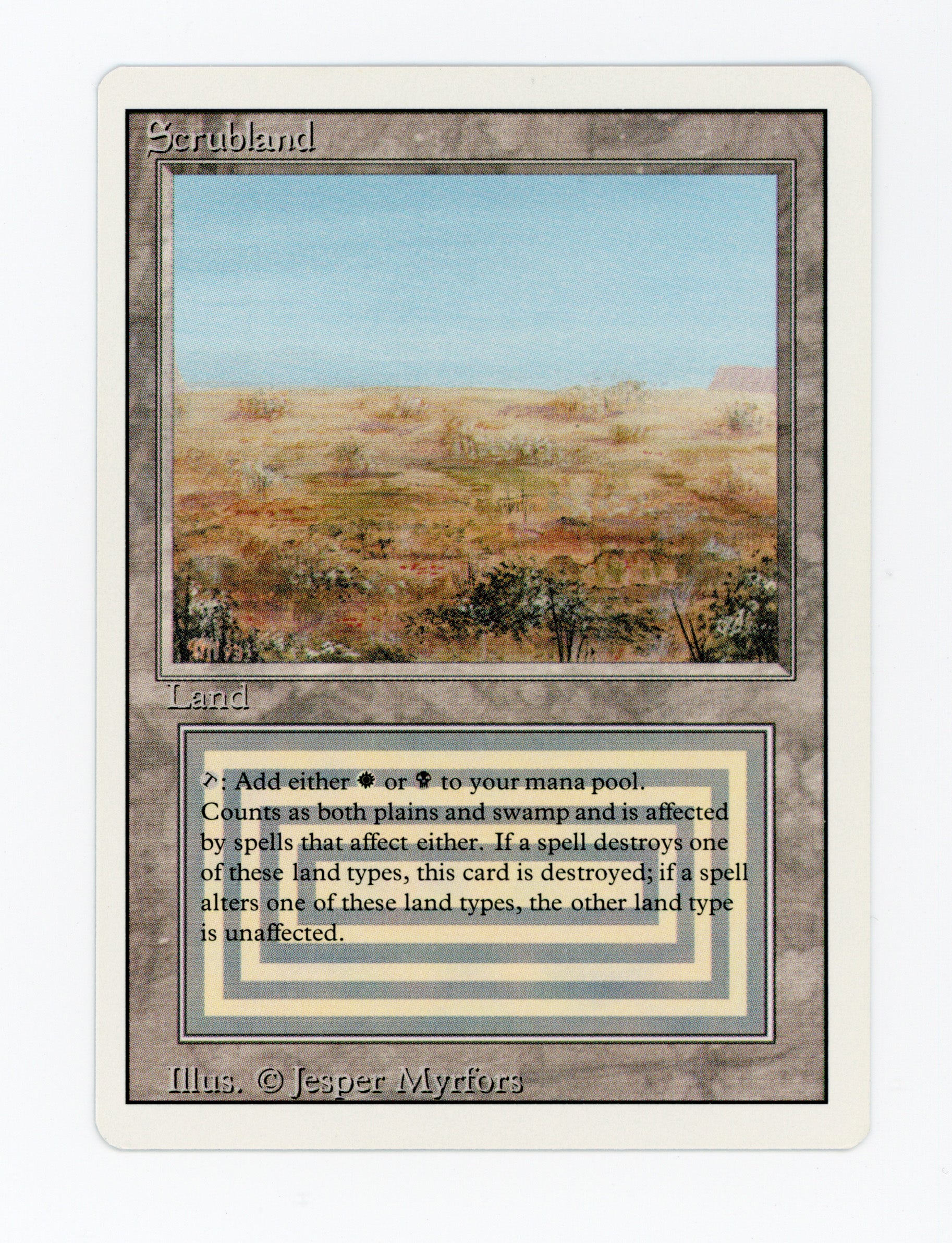 Scrubland — ID 17523