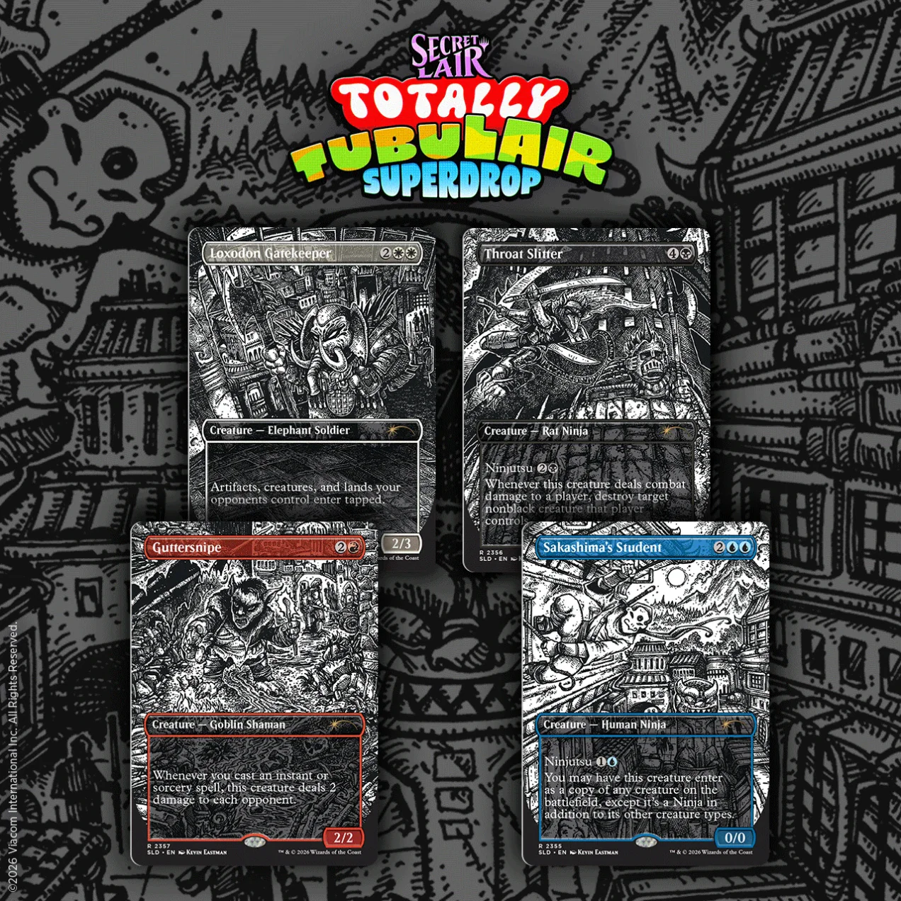 Secret Lair Drop Series - Featuring: Kevin Eastman (Ink)