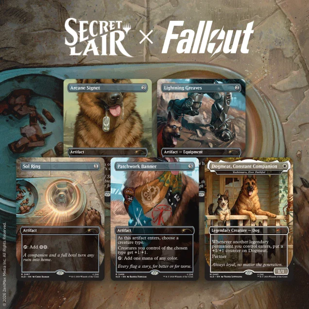 Secret Lair Drop Series - Secret Lair x Fallout: Greet the Dog