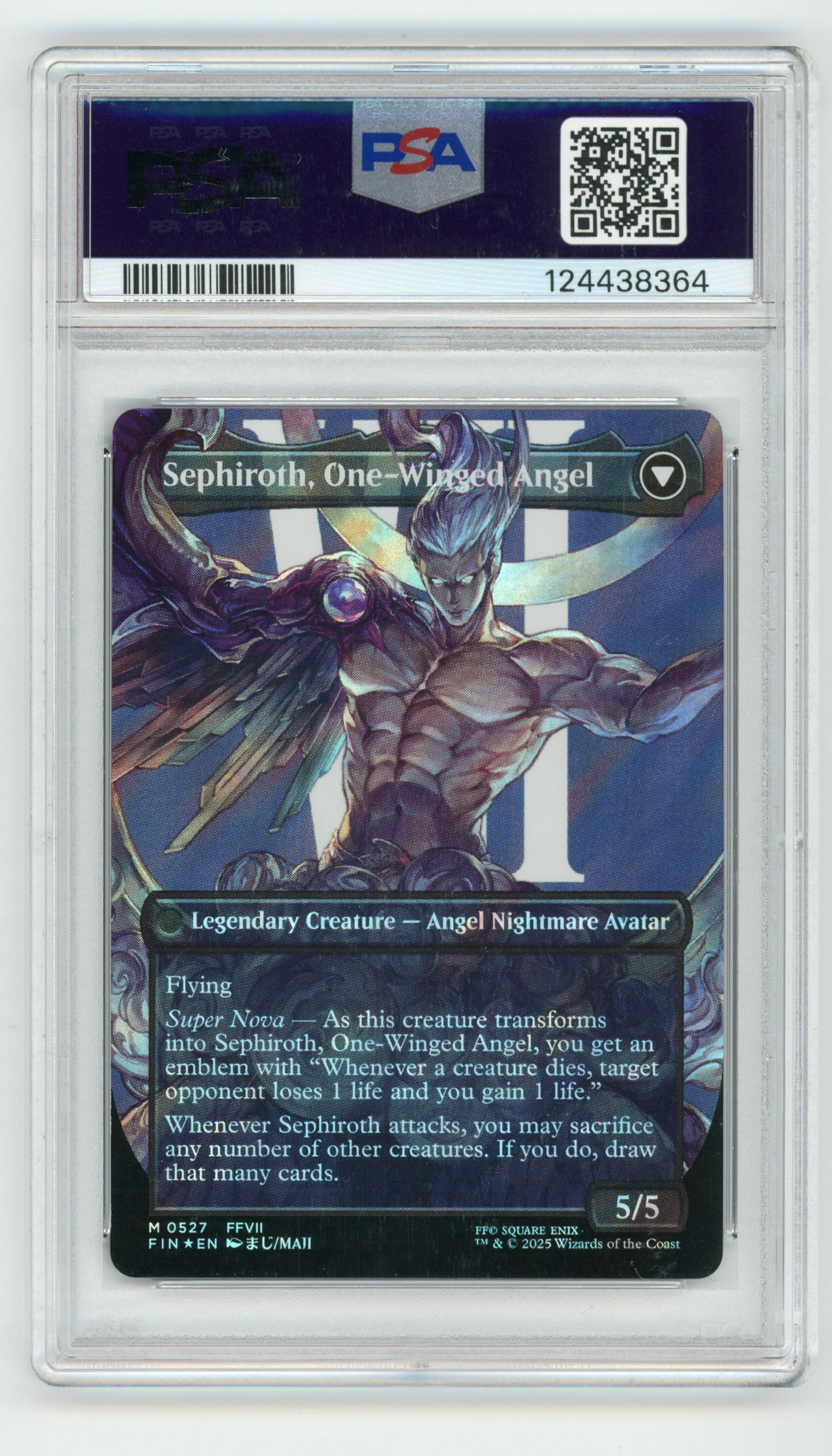Sephiroth, Fabled SOLDIER // Sephiroth, One-Winged Angel — Borderless|Character|Surge Foil — ID 16293 - Image 2
