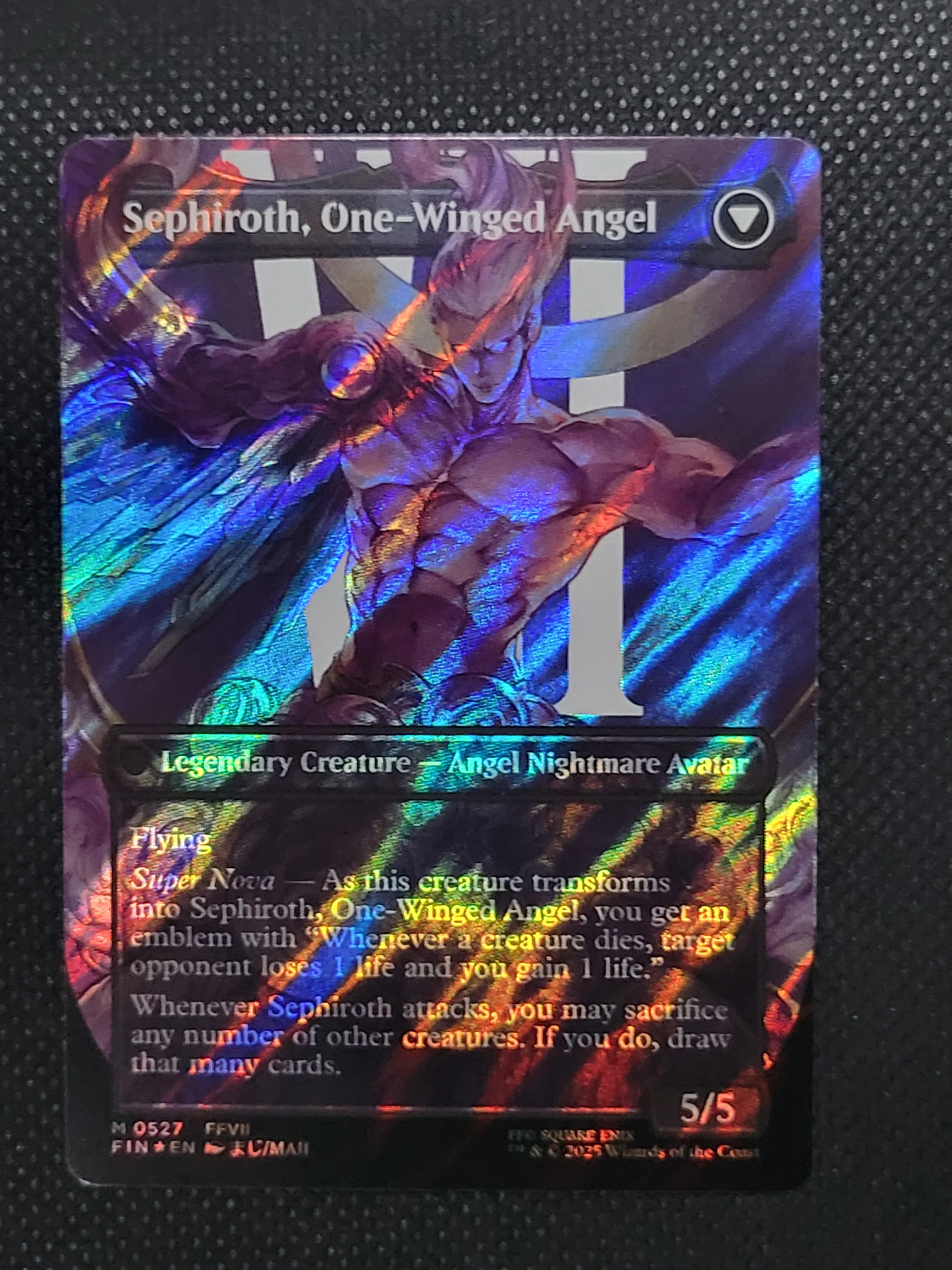 Sephiroth, Fabled SOLDIER // Sephiroth, One-Winged Angel — Borderless|Character|Surge Foil — ID 17612 - Image 4