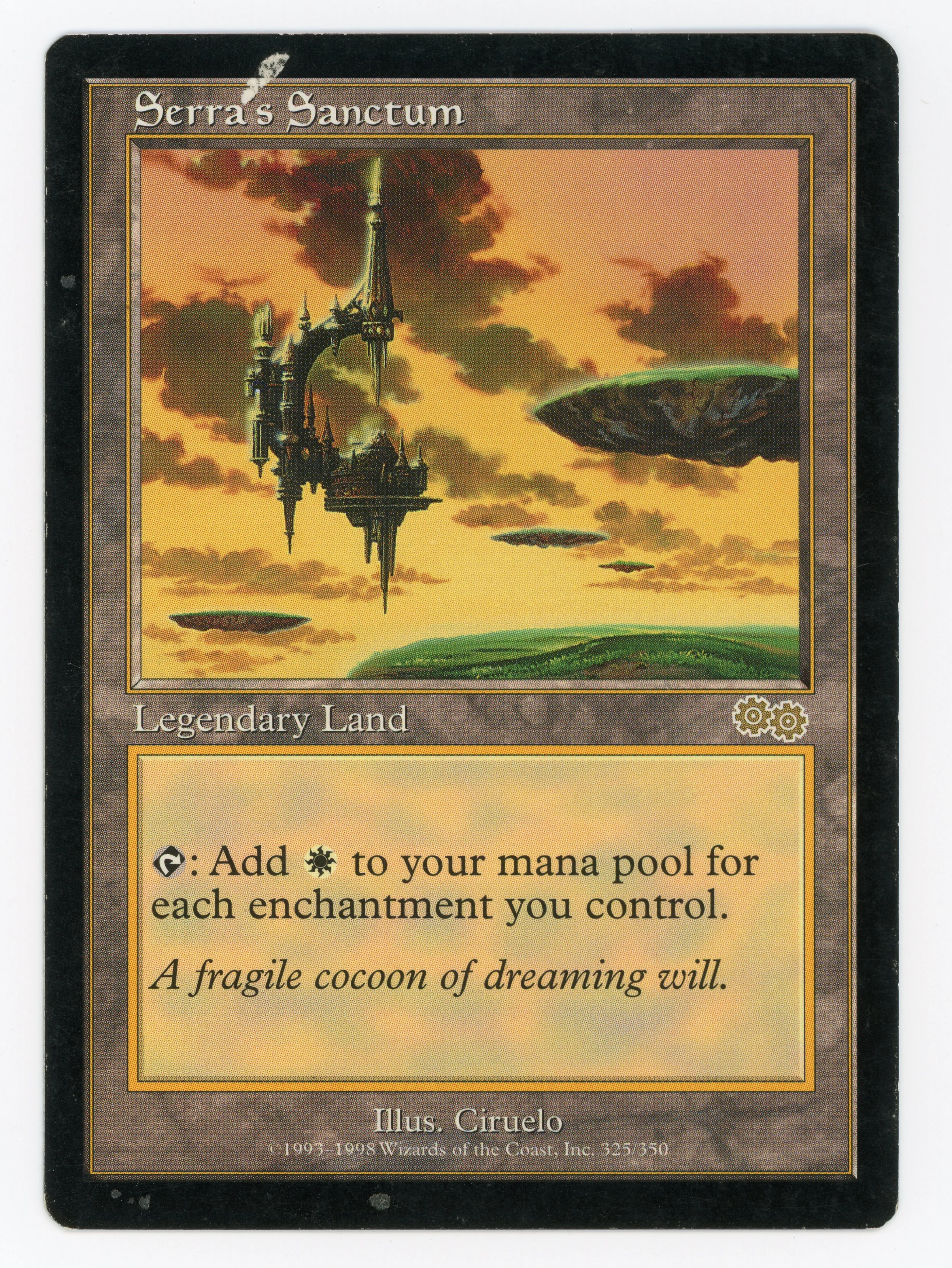 Serra's Sanctum — Damaged — ID 16071