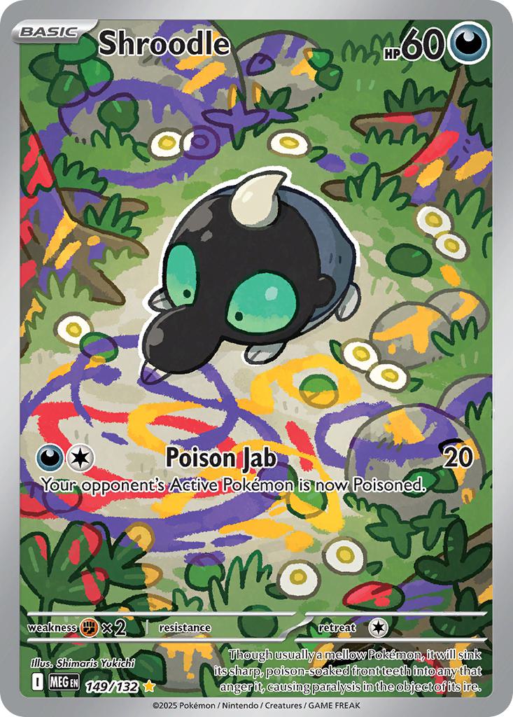 Shroodle - 149/132 - Illustration Rare [me01-149] [Ultra]