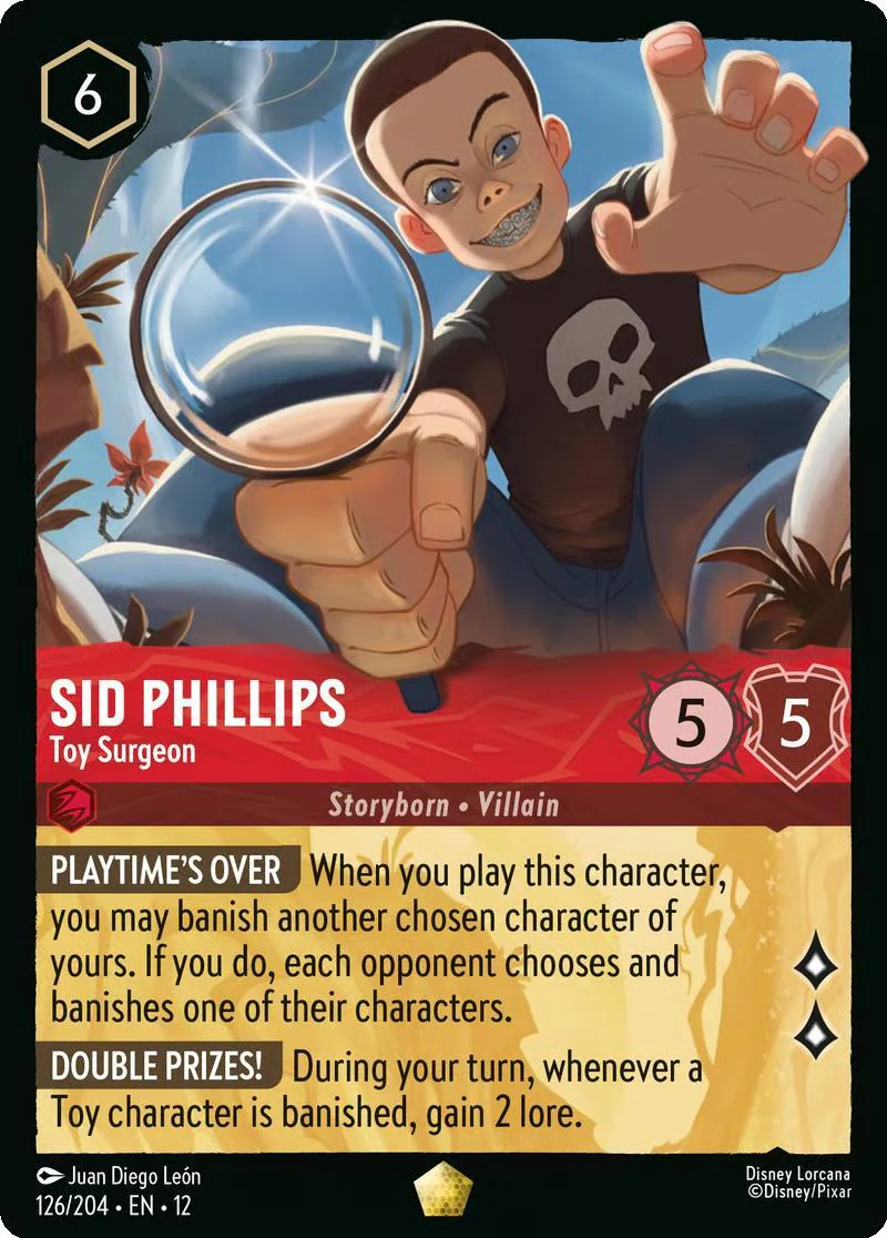 Sid Phillips - Toy Surgeon - 126/204 [Wilds Unknown] [Non-Foil]