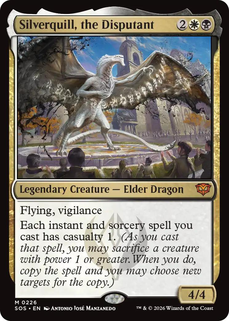 Silverquill, the Disputant [226] [Secrets of Strixhaven] [Non-Foil]