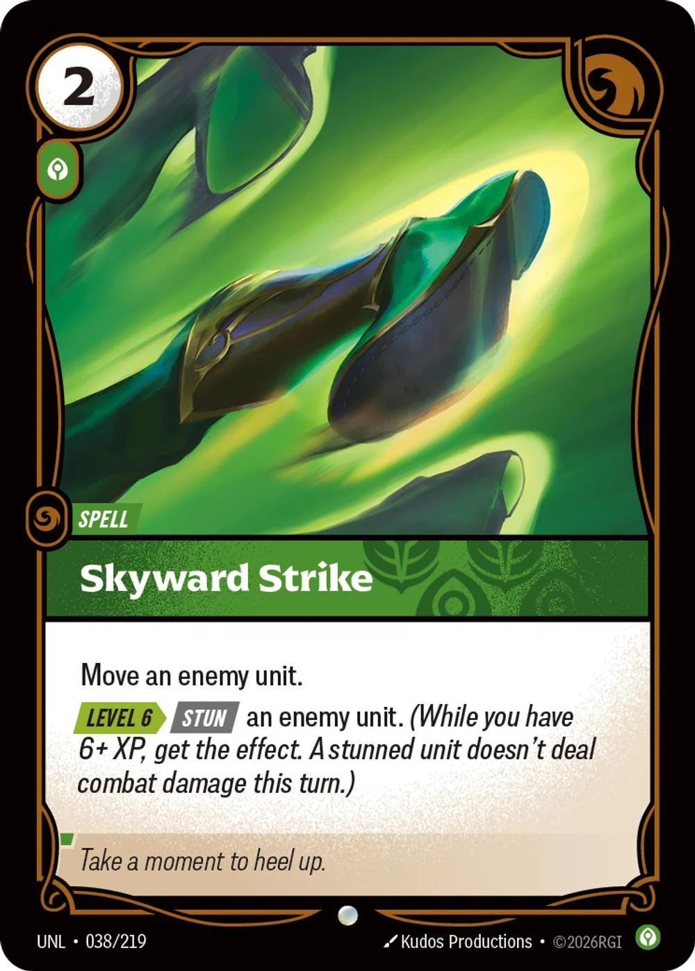 Skyward Strike - 038/219 [Unleashed] [Non-Foil]