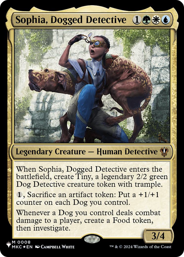 Sophia, Dogged Detective [MKC-8] [The List] [Non-Foil]