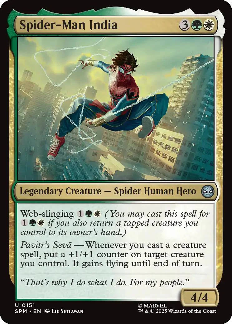 Spider-Man India [151] [Marvel's Spider-Man] [Non-Foil]