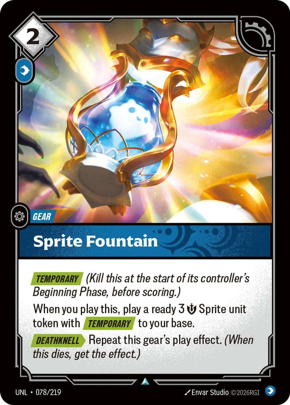 Sprite Fountain - 078/219 [Unleashed] [Non-Foil]