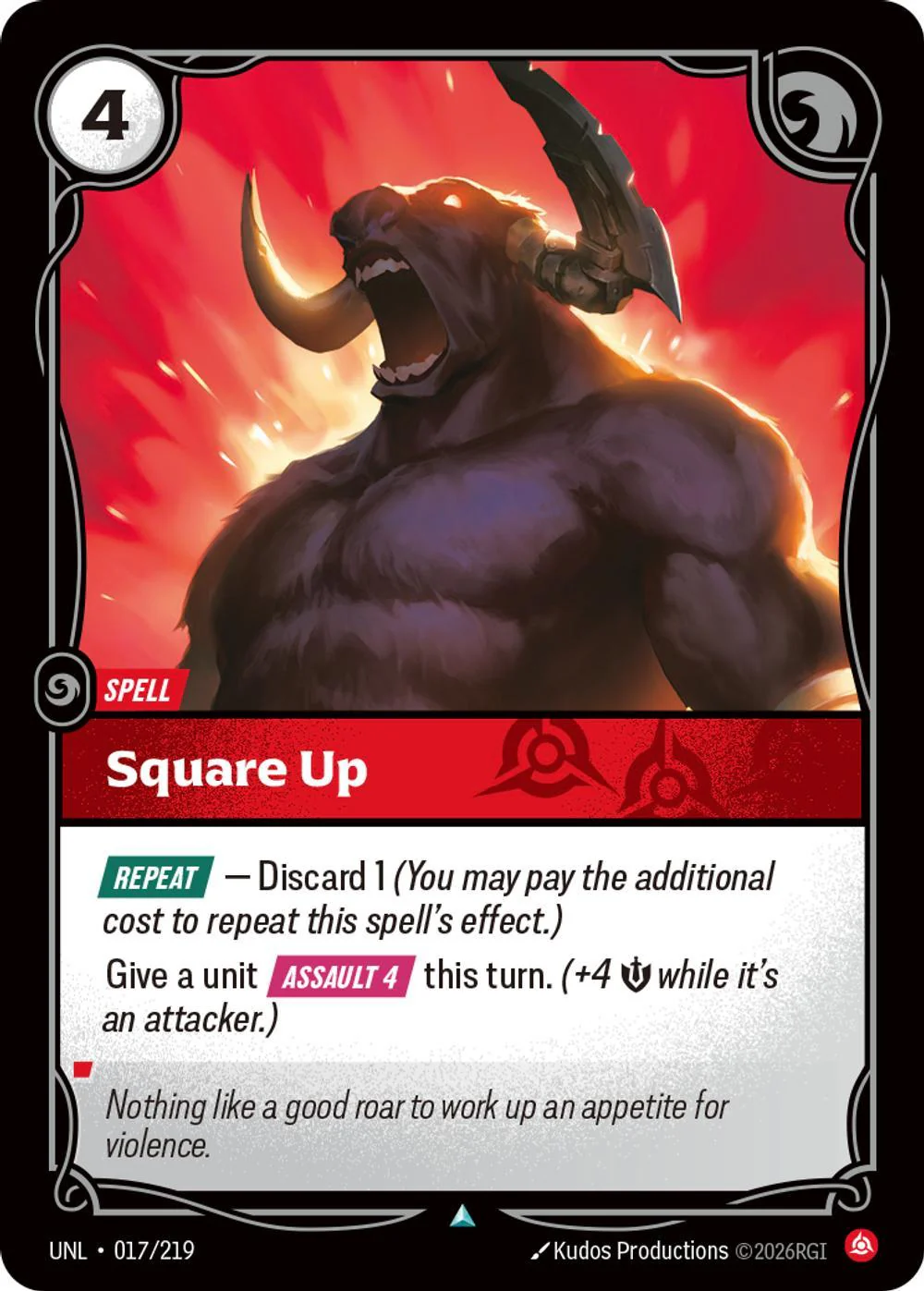 Square Up - 017/219 [Unleashed] [Non-Foil]