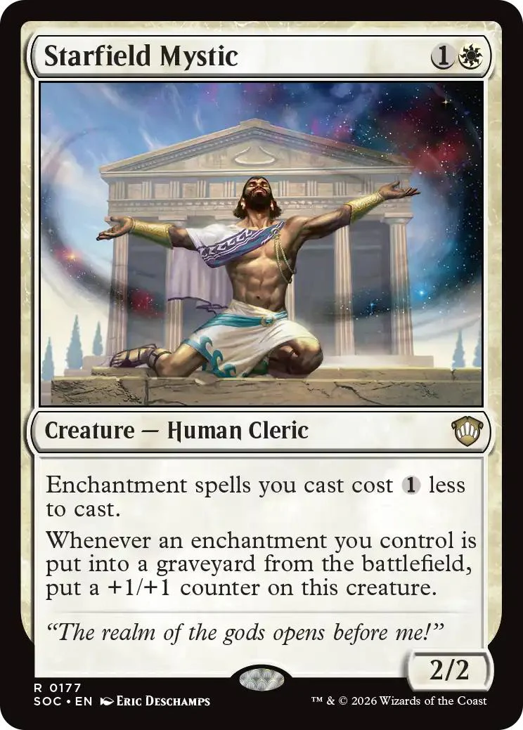 Starfield Mystic [177] [Secrets of Strixhaven: Commander] [Non-Foil]