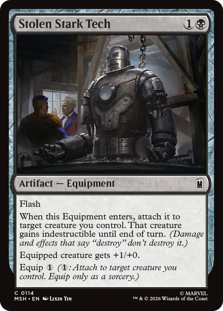 Stolen Stark Tech [114] [Marvel Super Heroes] [Non-Foil]