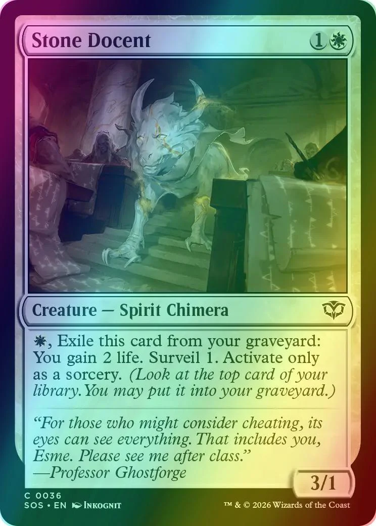 Stone Docent [36] [Secrets of Strixhaven] [Foil]
