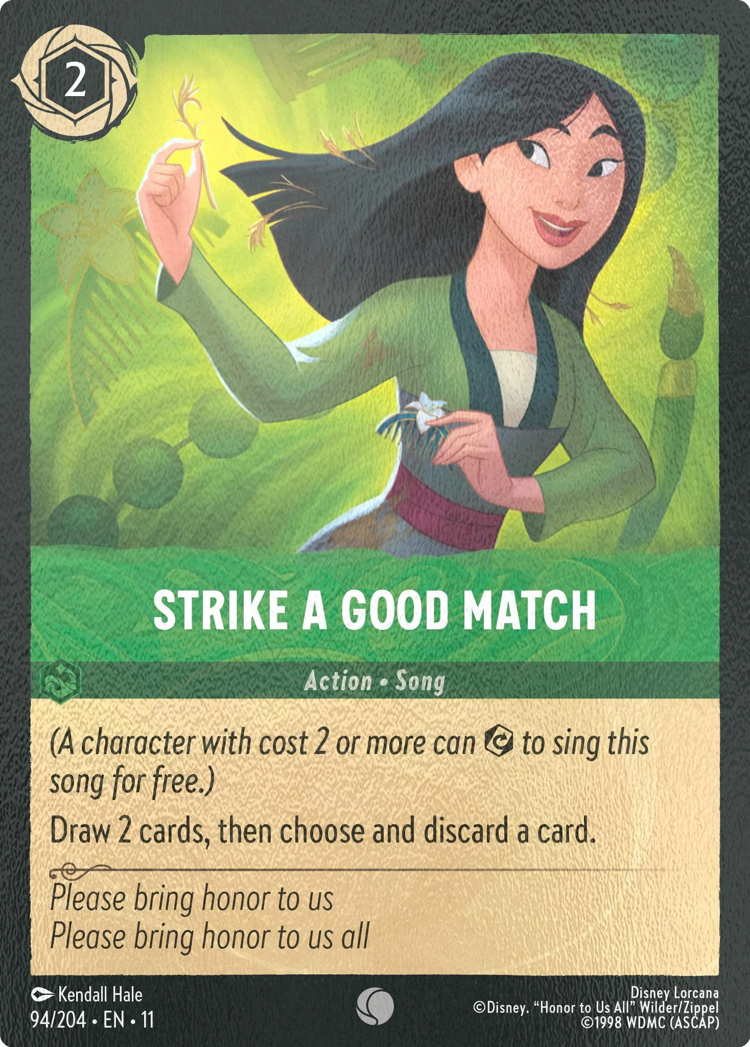 Strike a Good Match - 94/204 [Winterspell] [Cold Foil]