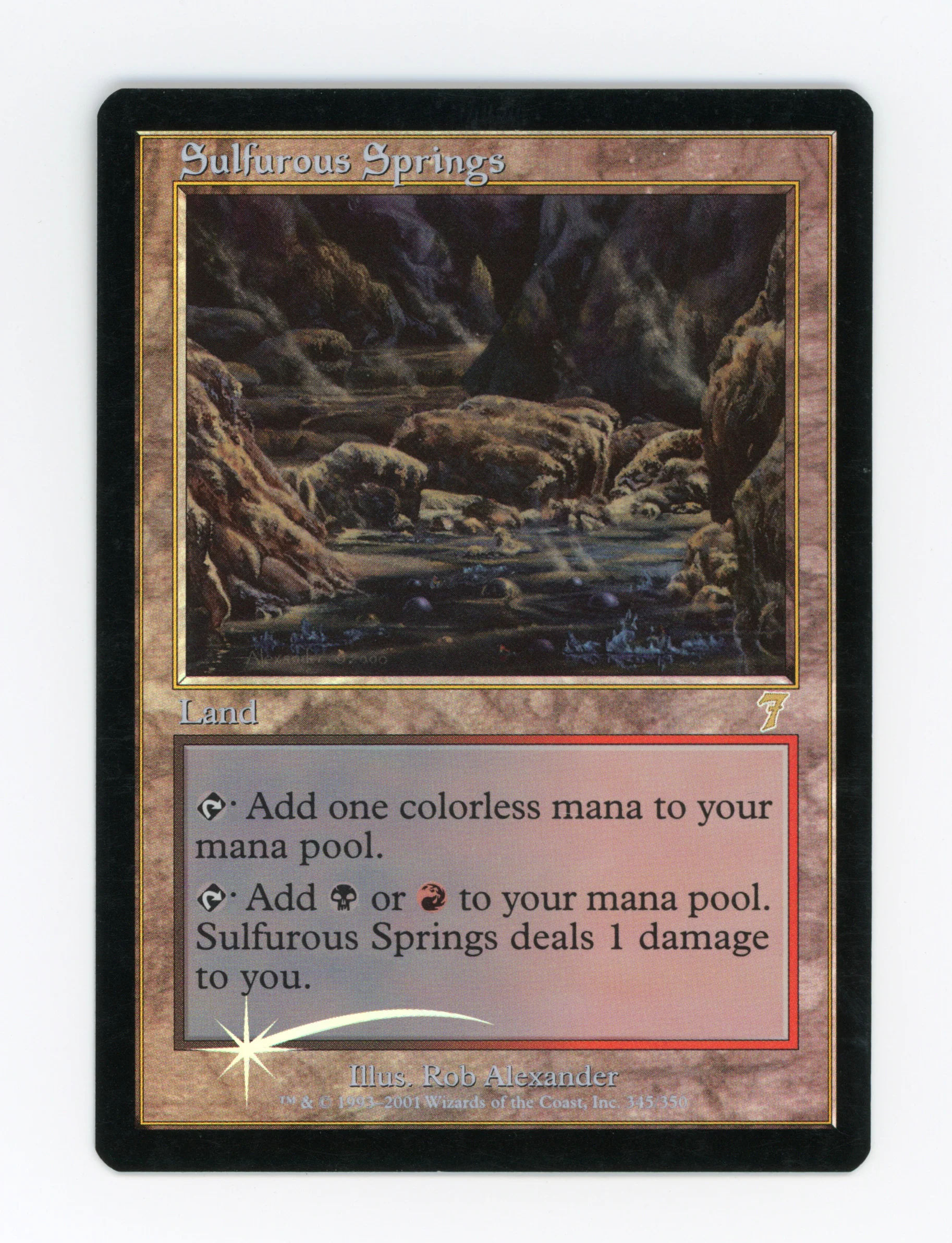 Sulfurous Springs — Foil — ID 16957