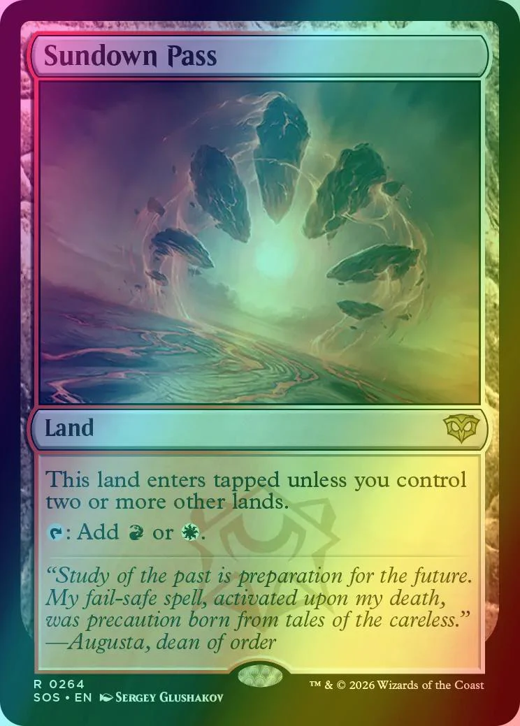 Sundown Pass [264] [Secrets of Strixhaven] [Foil]