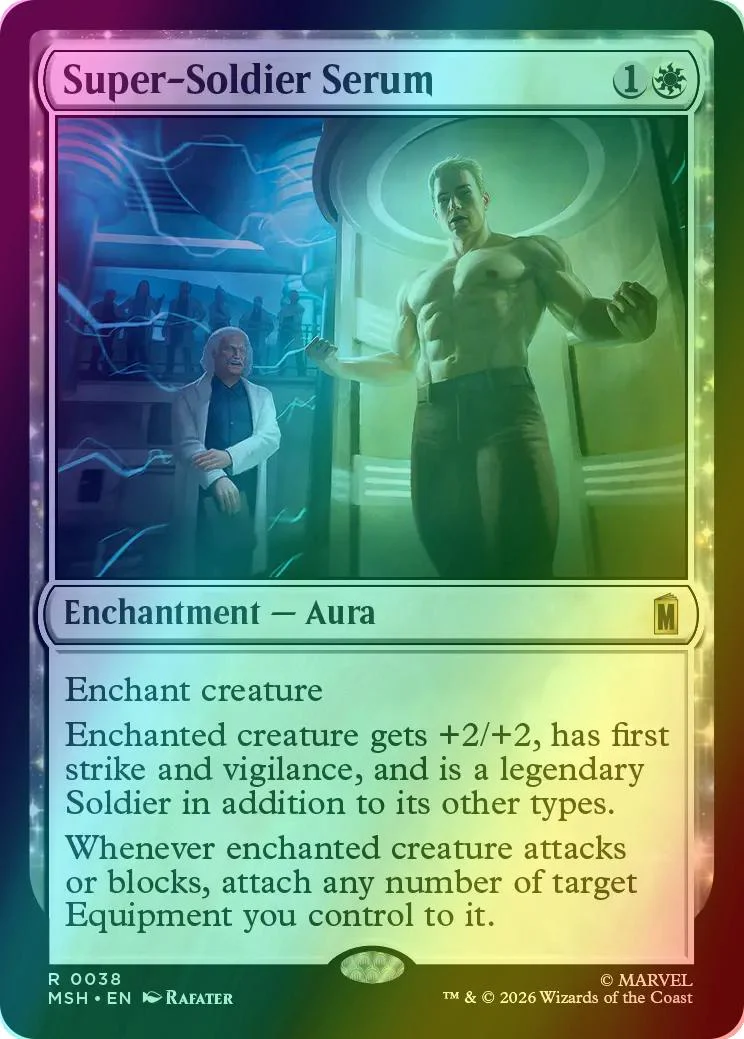 Super-Soldier Serum [38] [Marvel Super Heroes] [Foil]