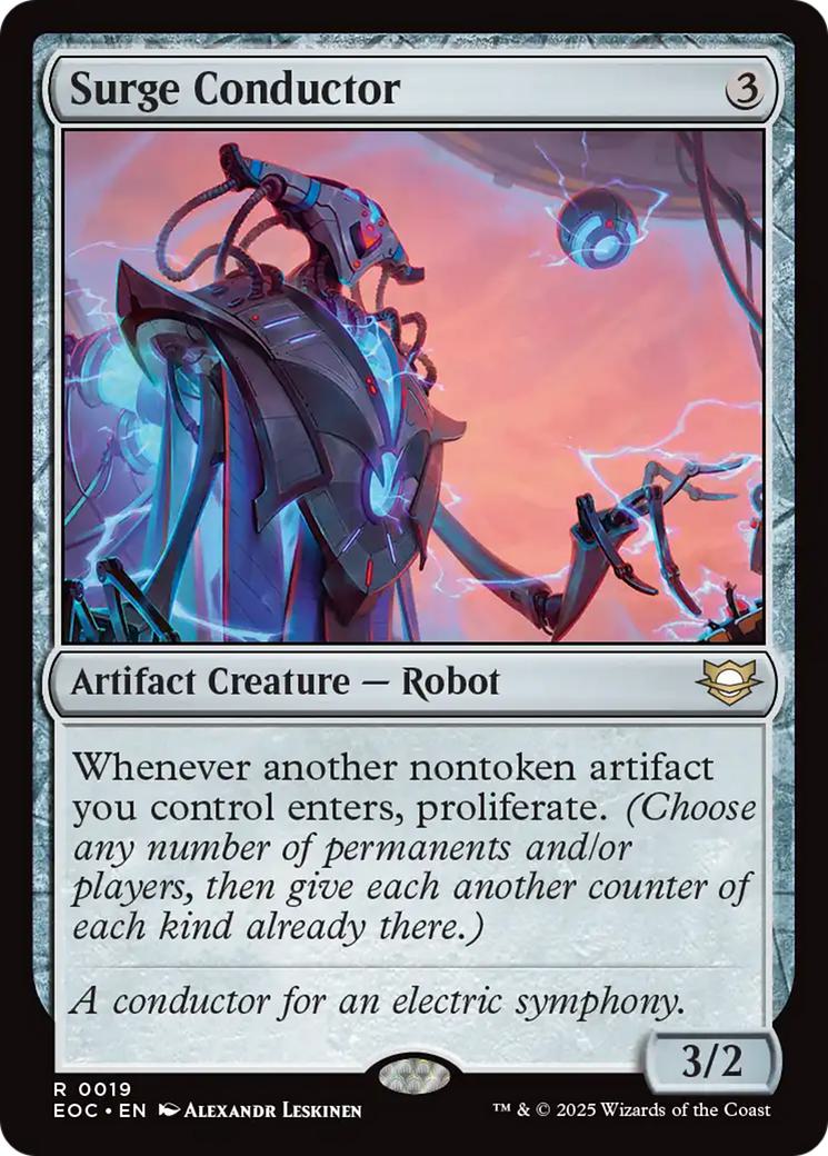 Surge Conductor [19] [Edge of Eternities: Commander] [Non-Foil]