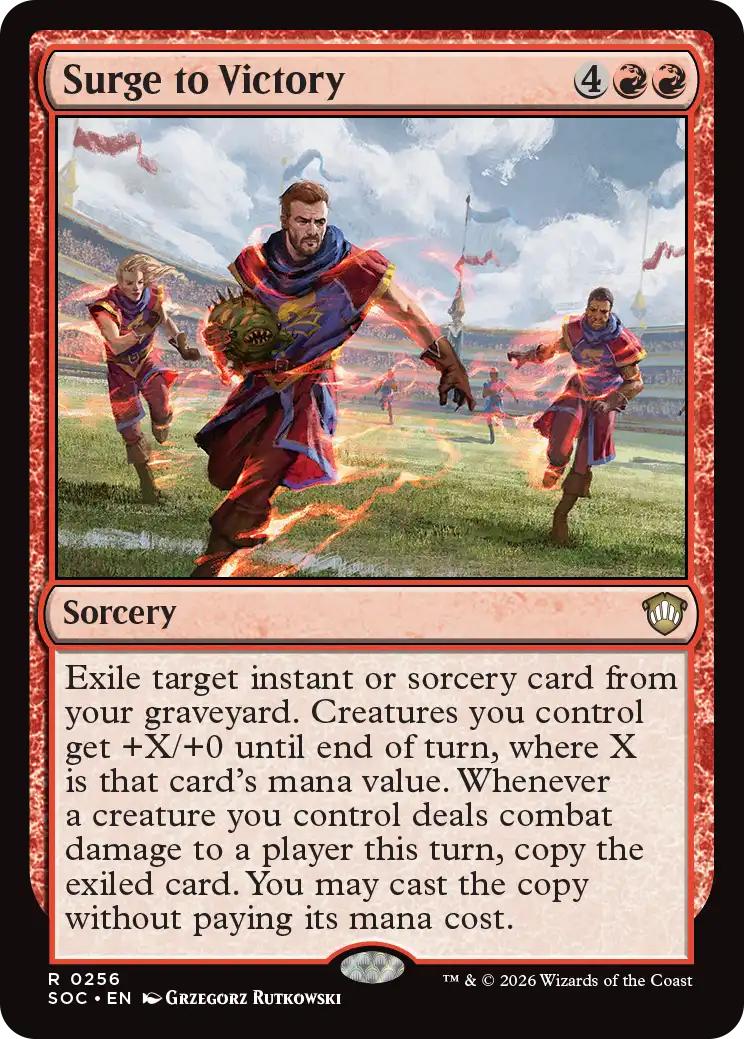 Surge to Victory [256] [Secrets of Strixhaven: Commander] [Non-Foil]
