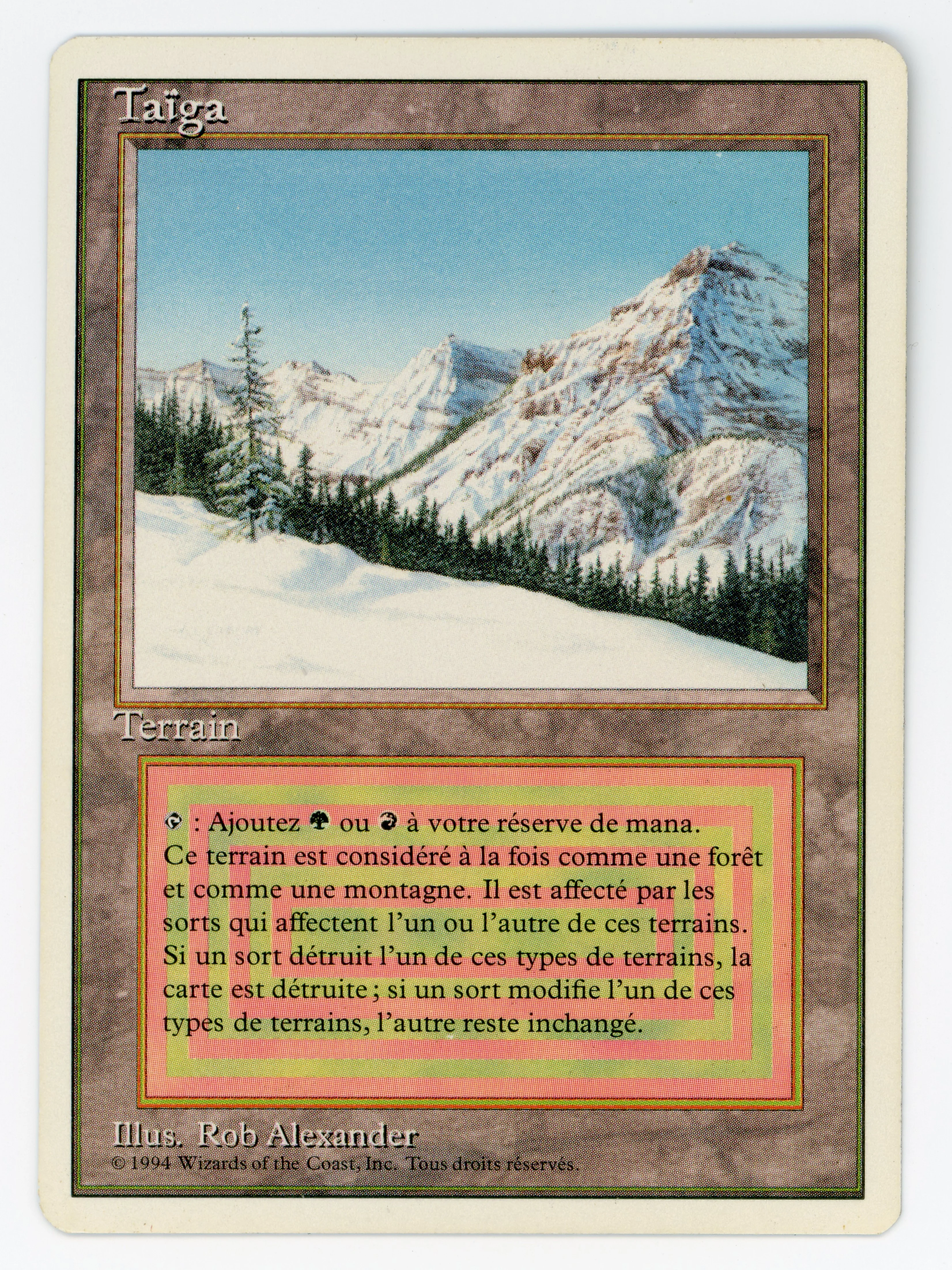 Taiga — French — ID 16265