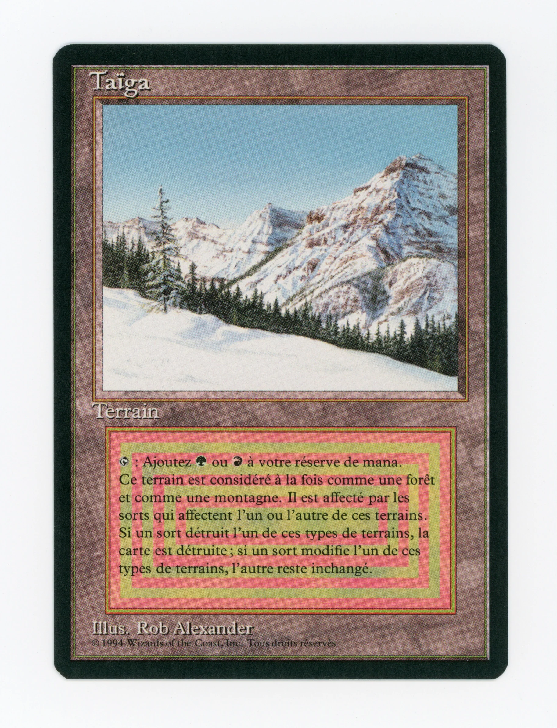 Taiga — French — ID 16963