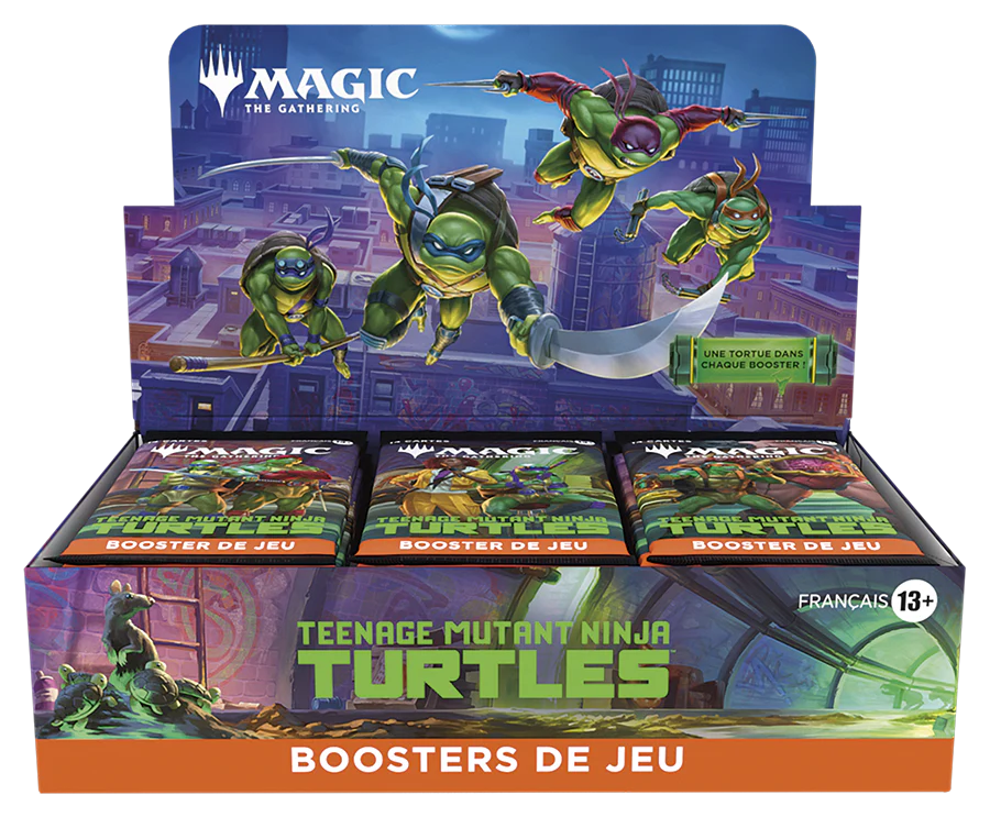 Teenage Mutant Ninja Turtles - Play Booster Box - French