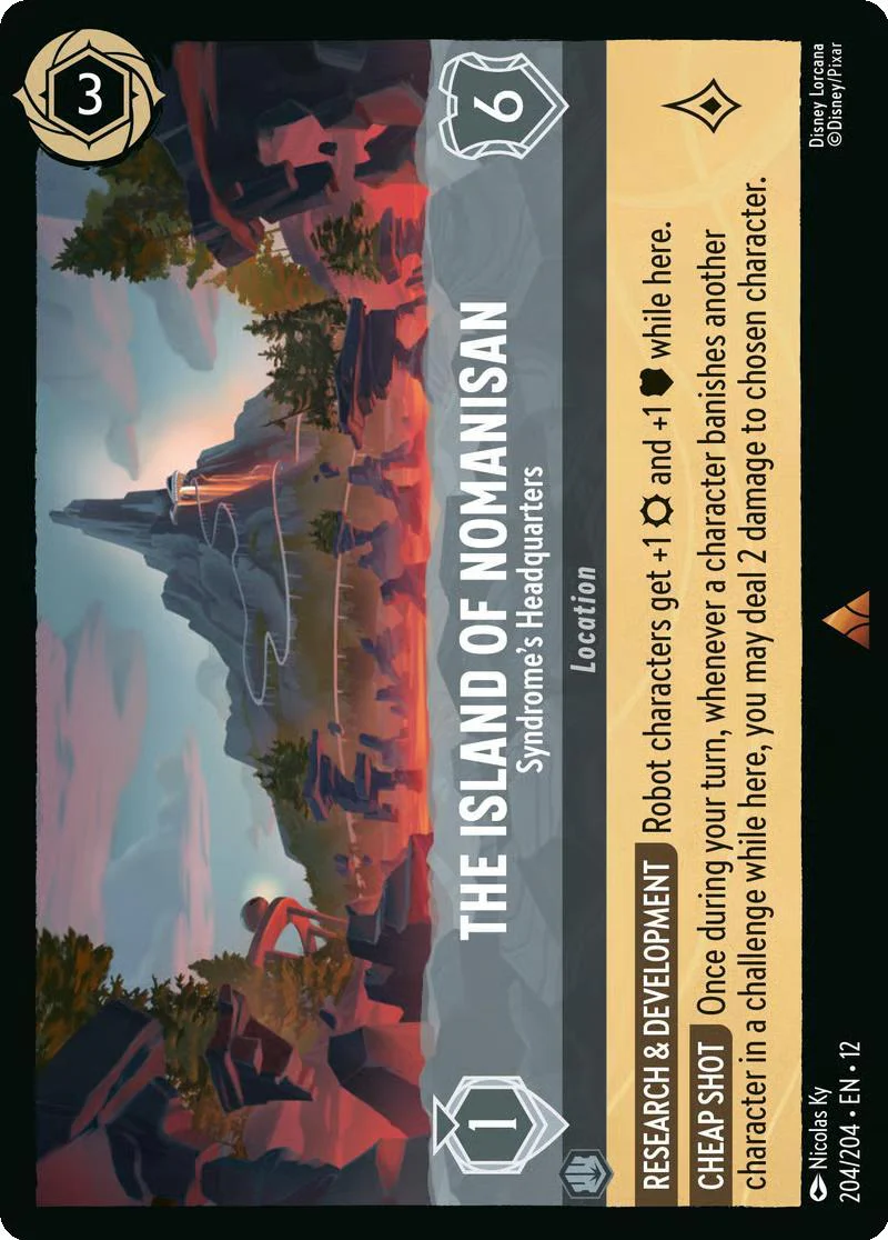 The Island of Nomanisan - Syndrome's Headquarters - 204/204 [Wilds Unknown] [Non-Foil]