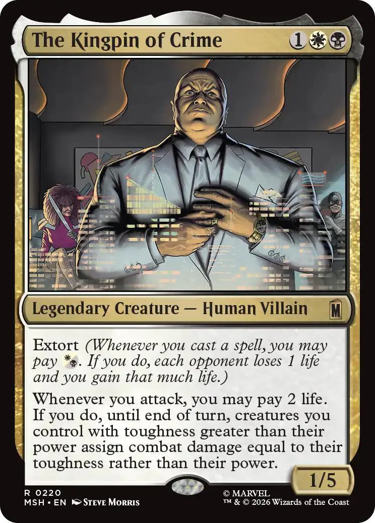The Kingpin of Crime [220] [Marvel Super Heroes] [Non-Foil]
