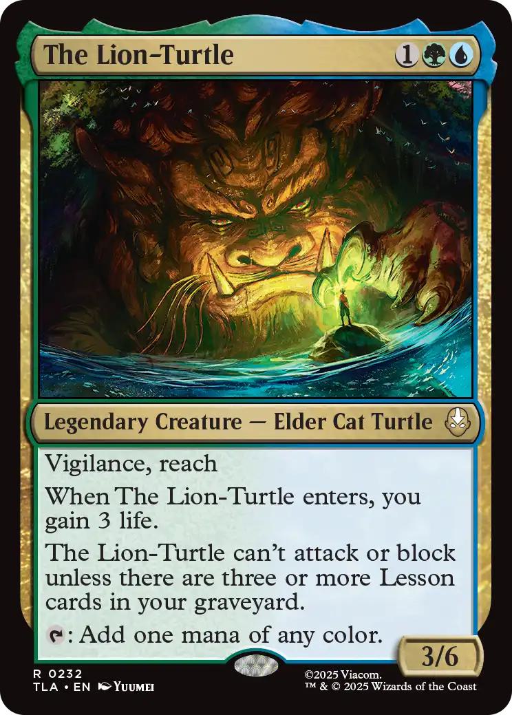 The Lion-Turtle [232] [Avatar: The Last Airbender] [Non-Foil]