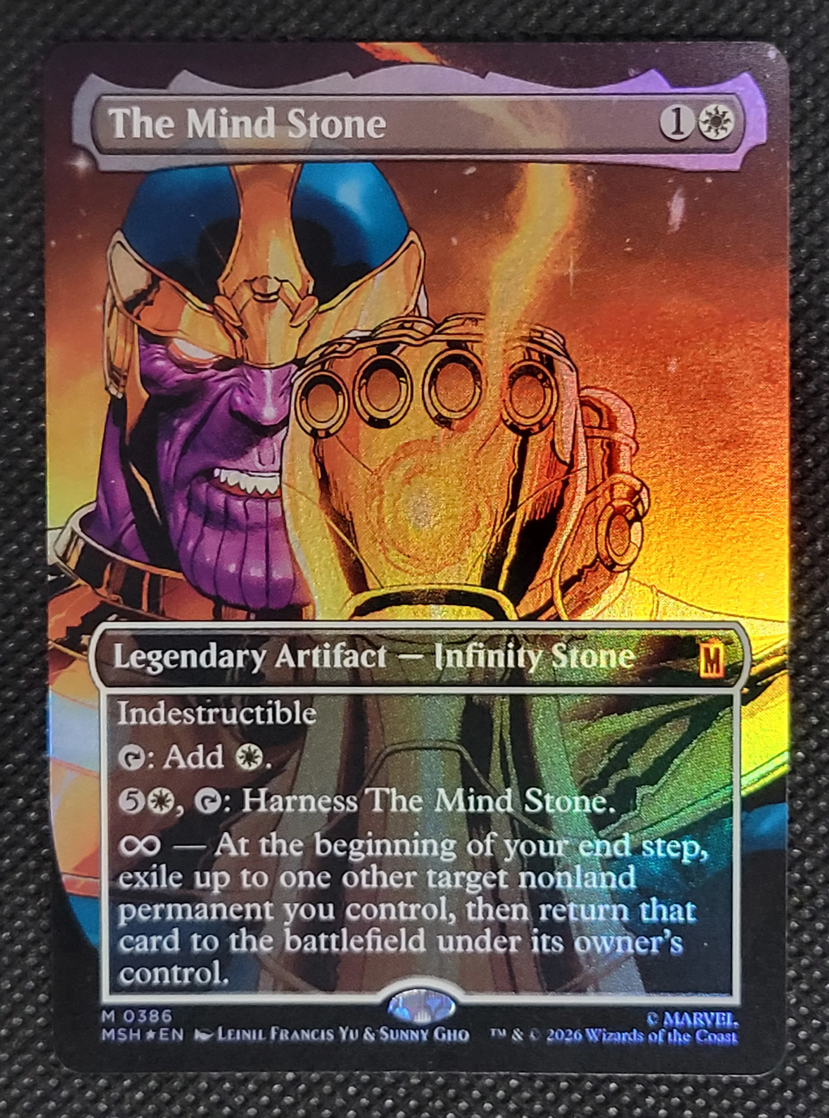 The Mind Stone — Borderless|Gauntlet|Foil — ID 17716 - Image 3
